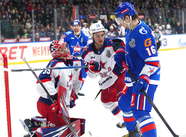 СКА с третьей попытки благодаря голу Бландизи добыл победу в серии с ЦСКА. Ларионову пришлось при этом наступить на горло собственной песне