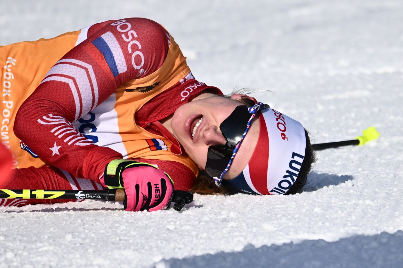 Дарья Непряева финишировала на горе шестой! Отдала все силы или всё же поздно бросилась догонять?