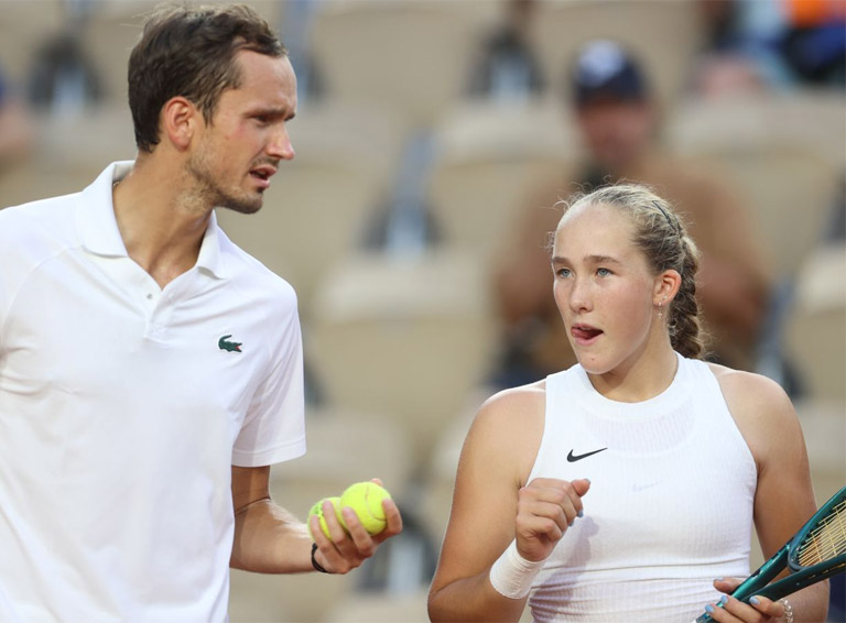 Мирра Андреева и Даниил Медведев сыграют в миксте на US Open