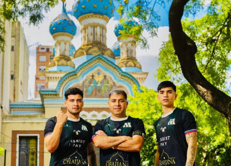 Русский дух в Аргентине: форму местной футбольной команды украсил силуэт храма Василия Блаженного