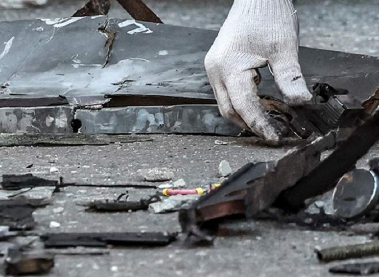 На территорию академии «Краснодара» рухнули обломки беспилотника