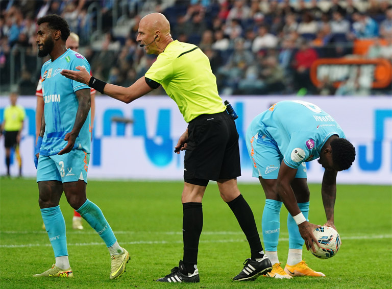 Арбитр Сергей Карасёв назначен на матч «Зенит» - «Краснодар»