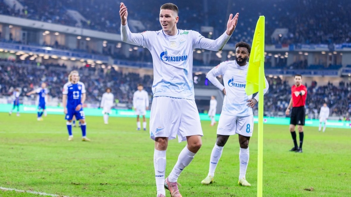 Соболев забил, пожестикулировал и уже пошли разговоры о сборной: «Всё же у нас мало таких габаритных нападающих в стране»